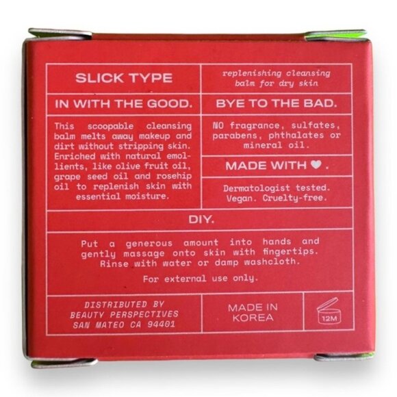 Item SLICK TYPE Cleansing Balm 10g - Picture 4 of 4